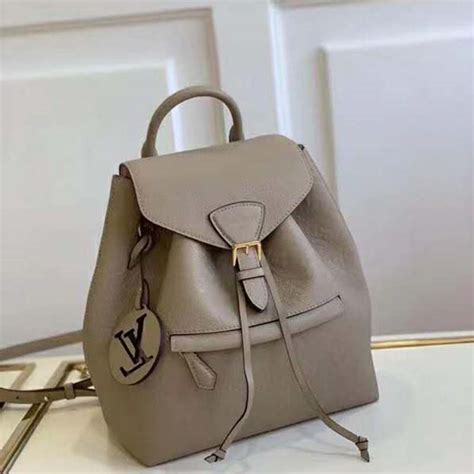 lv montsouris empreinte|Luxury Monogram Empreinte Leather Grey .